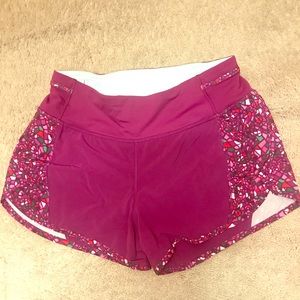 Like NEW LuluLemon running shorts size 4